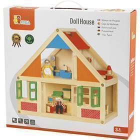 Https: www.cchobby.nl viga-wooden-dollhouse-dimensions-43x40x27-cm-1-piece