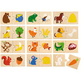 Viga-Puzzle, 12 Teile, 1 Set