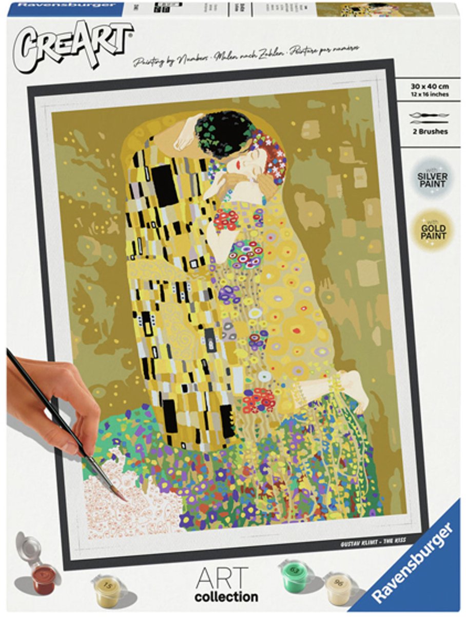 Ravensburger Creart Painting bei Nummer - The Kiss Klimt