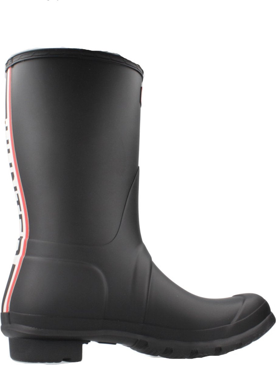 Hunter Damen Original Tall Tri Color Logo Backstrap Boot Damen Regenstiefel – Größe 39