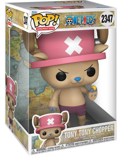 One piece tony tony chopper (pop! animation) vinylfiguur 2347 unisex jumbo pop! - neutraal - standard