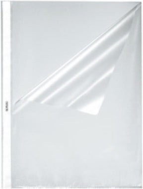 Herlitz Prospektumschlag - DIN A4 - genarbt - 0,055 mm - 100 Stück