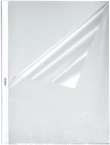 Herlitz Prospektumschlag - DIN A4 - genarbt - 0,055 mm - 100 Stück