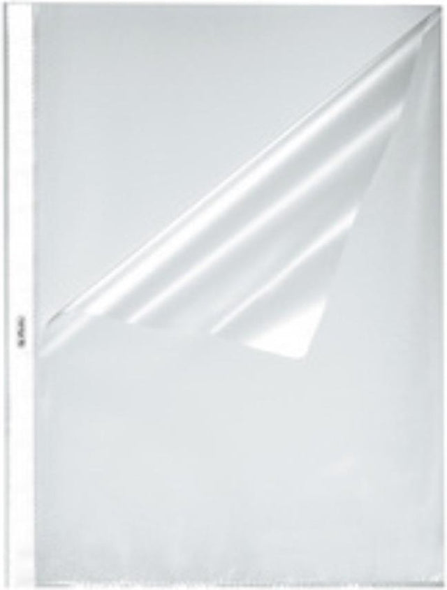 Herlitz Prospektumschlag - DIN A4 - genarbt - 0,055 mm - 100 Stück