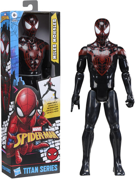 Marvel Spider-Man Titan Series Miles Morales – Actionfigur 30 cm