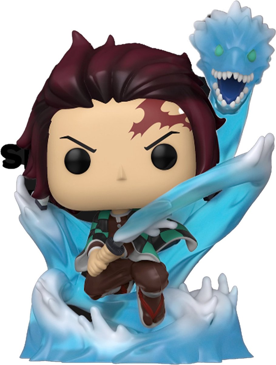 Funko-Pop! Dämonentöter – Tanjiro Kamado mit Drachen (gitd) (Sonderausgabe) #873