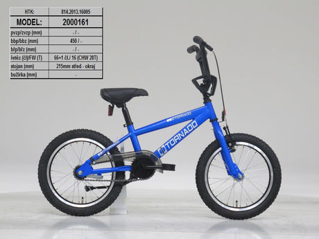 Royal BMX Fahrrad – Bugatti Tornado 16 Zoll – Blau