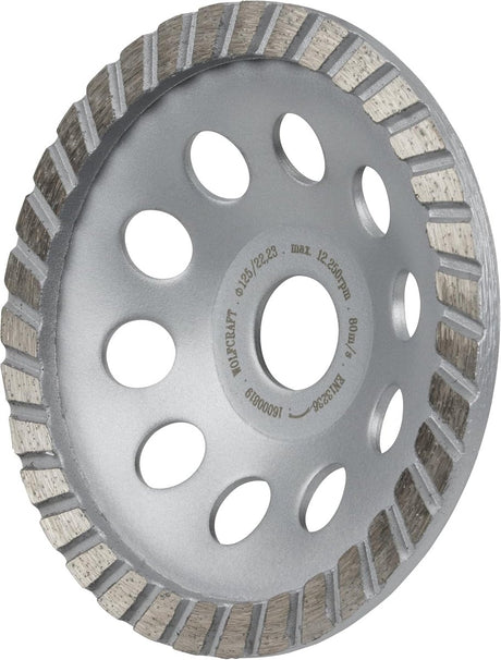 Wolfcraft - Diamantschleifkopf - ø 125 mm - Topfscheibe - 8382000