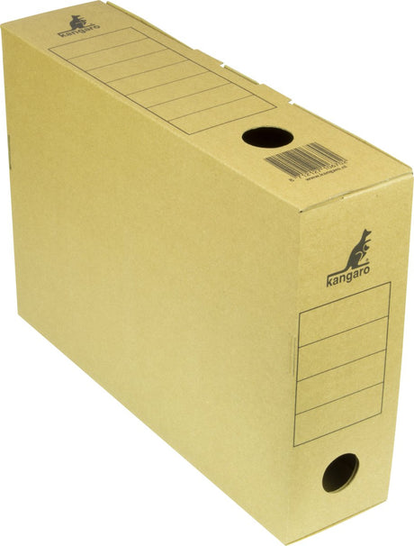 Kangaro-Archivbox – A4 – 32 x 23 x 8 cm – Karton – 25 Stück