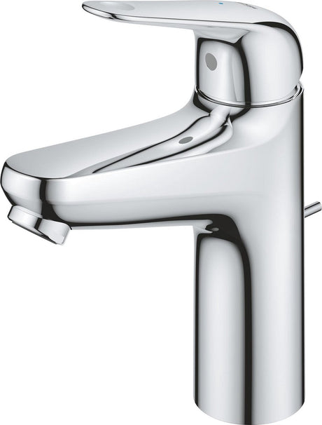 Grohe swift eengreepsmengkraan met pop-up waste set - m-size - aquacalibrator - chroom