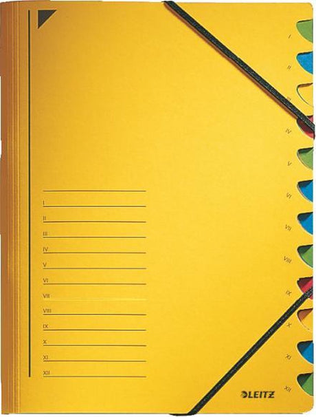Leitz Sortiermappe gelber Karton A4