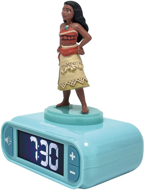 Wecker Radio 3D Vaiana mit Licht und Soundeffekten.