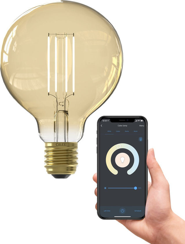 Calex Smart Globe G95 LED-Lampe 7 W 806 lm 1800–3000 K