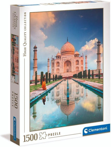 Clementoni – Puzzle – 1500 Teile – Taj Mahal – Puzzle für Erwachsene – hochwertige Sammlung