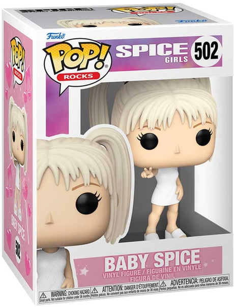 Funko spice girls baby spice - pop rocks! vinyl figur 502 unisex pop! - neutraal - standard