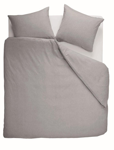 Beddinghouse frost dekbedovertrek - lits-jumeaux xl - 260x200 220 - licht grijs
