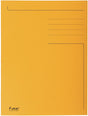 Exacompta 50x forever® bedrukte map met 3 kleppen - 280gm2 - 24x32 cm voor a4 - oranje - 448009e