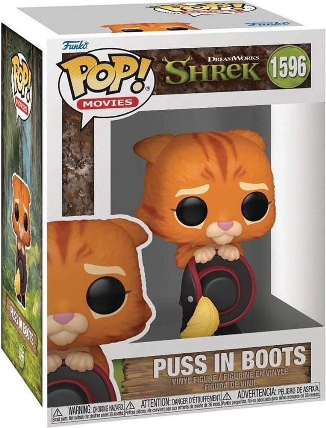 Funko-Popfilme: Shrek 2 – Der gestiefelte Kater (süße Augen) Pop #1596