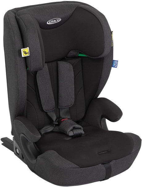 Graco energi - autostoel - inclusief isofix en top tether- midnight - 76 tot 150 cm (ca. 15 maanden tot 12 jaar) - i-size r129