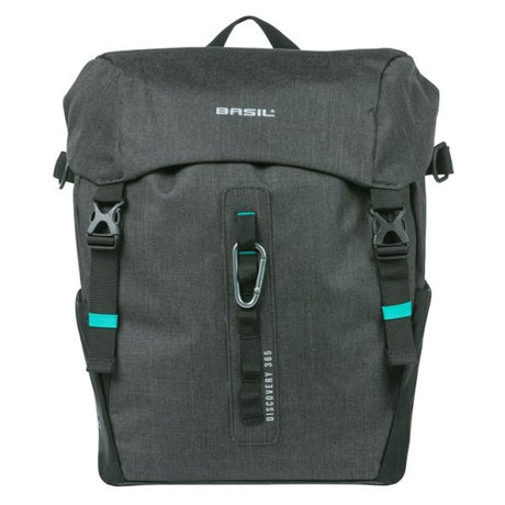 Basil Einzeltasche Discovery 365d L Mik 20l 15 x 23 x 35 cm – Schwarz