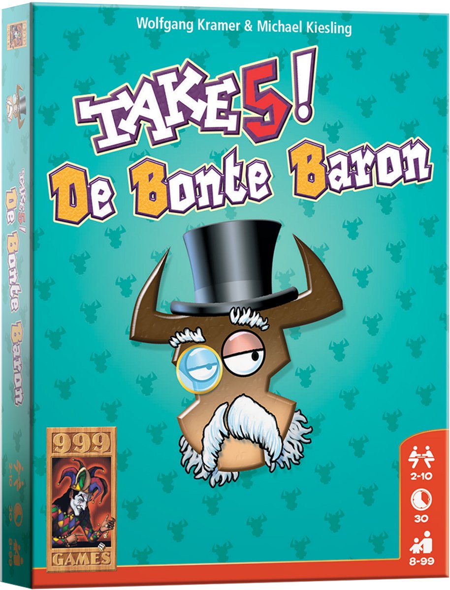 999Spiele 999 Spiele brauchen 5! - das farbenfrohe Baron-Kartenspiel
