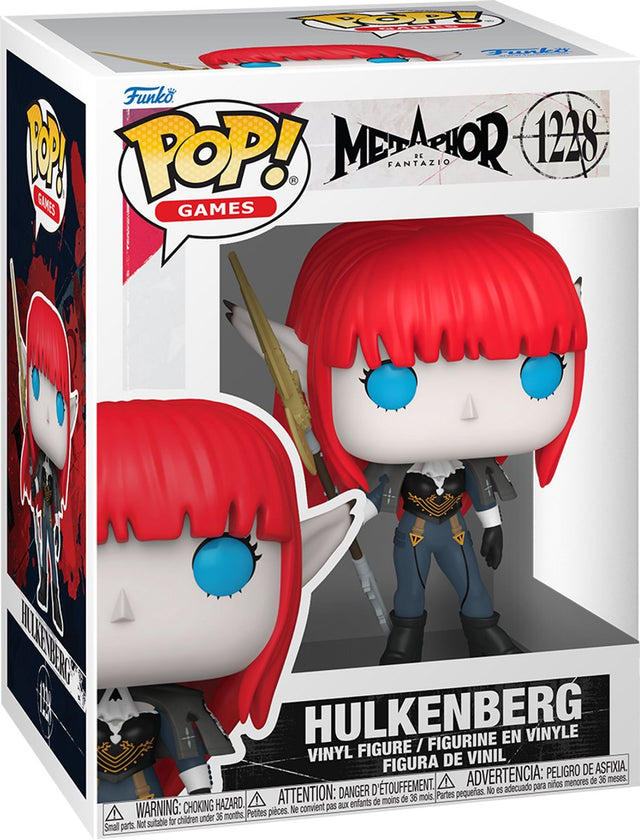 Funko-Metapher: Refantazio Pop! Spiele Vinylfigur Hülkenberg 9 cm Puppe! Figur