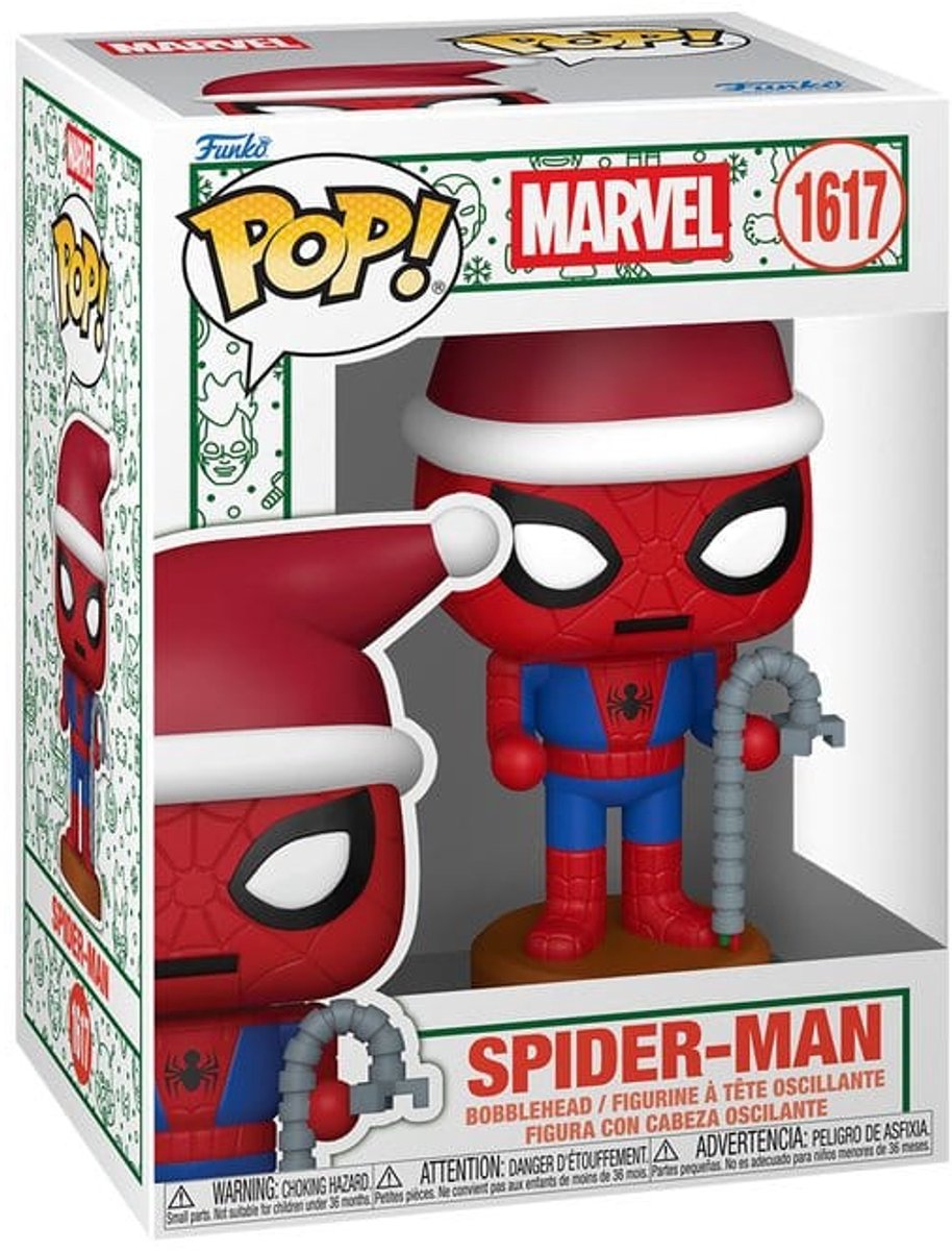 Funko spider-man spider-man vinylfiguur 1617 unisex pop! - neutraal - standard