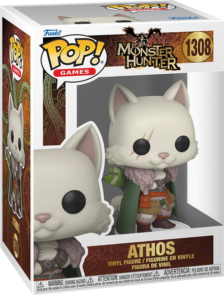 Funko monster hunter athos vinylfiguur 1308 unisex pop! - neutraal - standard