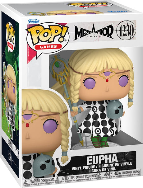 Funko-Metapher: Refantazio Pop! Spiele Vinylfigur Eupha 9 cm Puppe! Figur