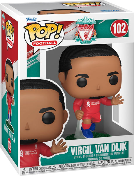 Funko pop football: liverpool- virgil van dijk