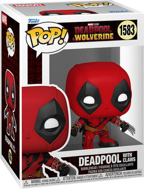 Funko deadpool deadpool with claws vinylfiguur 1583 unisex pop! - neutraal - standard