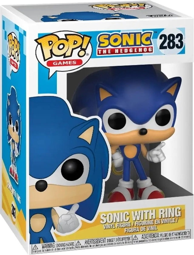 Funko-Pop! Sonic the Hedgehog mit Ring Vinylfigur – Sammelfigur