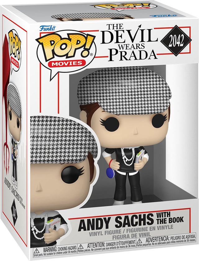 Funko, der Teufel trägt Prada-Andy Sachs (Buch), mehrfarbige Kinderfigur