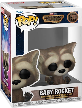 Funko Pop Marvel: Guardians of the Galaxy 3 – Baby Rocket – Pop #1208