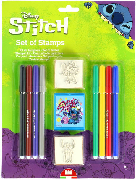 Multiprint-Stichstempelset, kreatives Spielzeugset, 11-teilig, mehrfarbig.