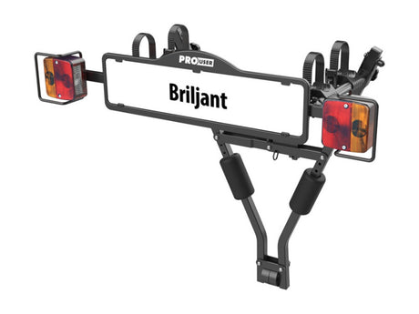 Pro-User-Pro-User-Fahrradträger – brillant – 2 Fahrräder