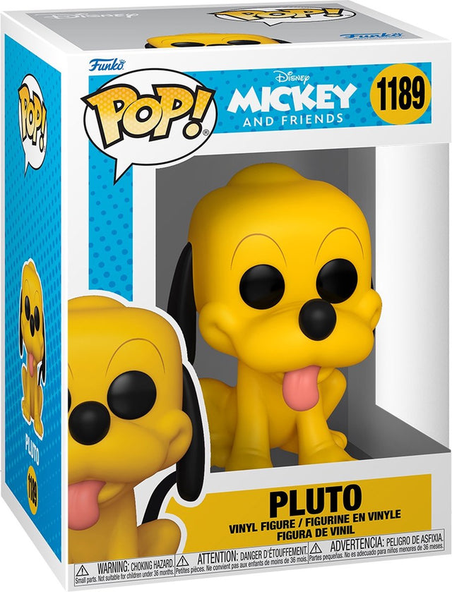 Funko Mickey Mouse – Sensationeller 6 Pop! Pluto 9 cm Sammlerfigur – mehrfarbig