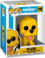 Funko Mickey Mouse – Sensationeller 6 Pop! Pluto 9 cm Sammlerfigur – mehrfarbig
