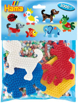 Hama Bügeln Bead Set Group Pack Blau, 3000st.