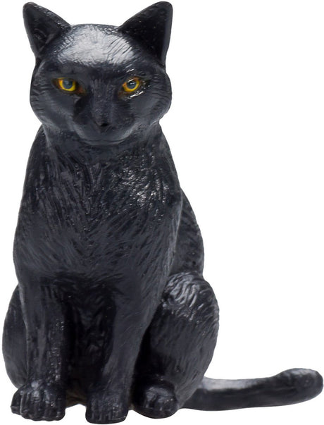 Mojo Ackerland sitzende Katze schwarz - 387372