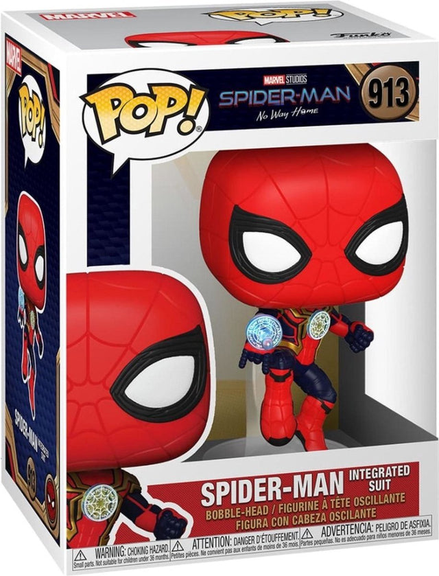 Funko Pop Marvel: Spider-Man No Way Home – integrierter Anzug – Pop #913
