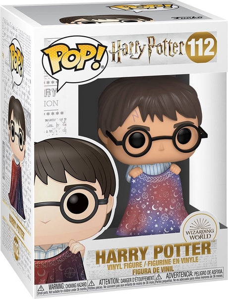Funko Harry Potter mit Unsichtbarkeitsumhang – Pop #112