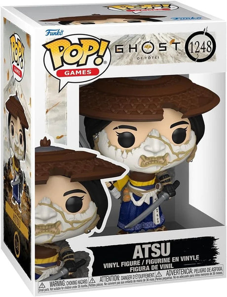 Funko pop games: ghost of yotei - atsu - pop #1248
