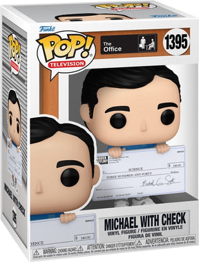 Funko pop television: the office - michael with check - pop #1395