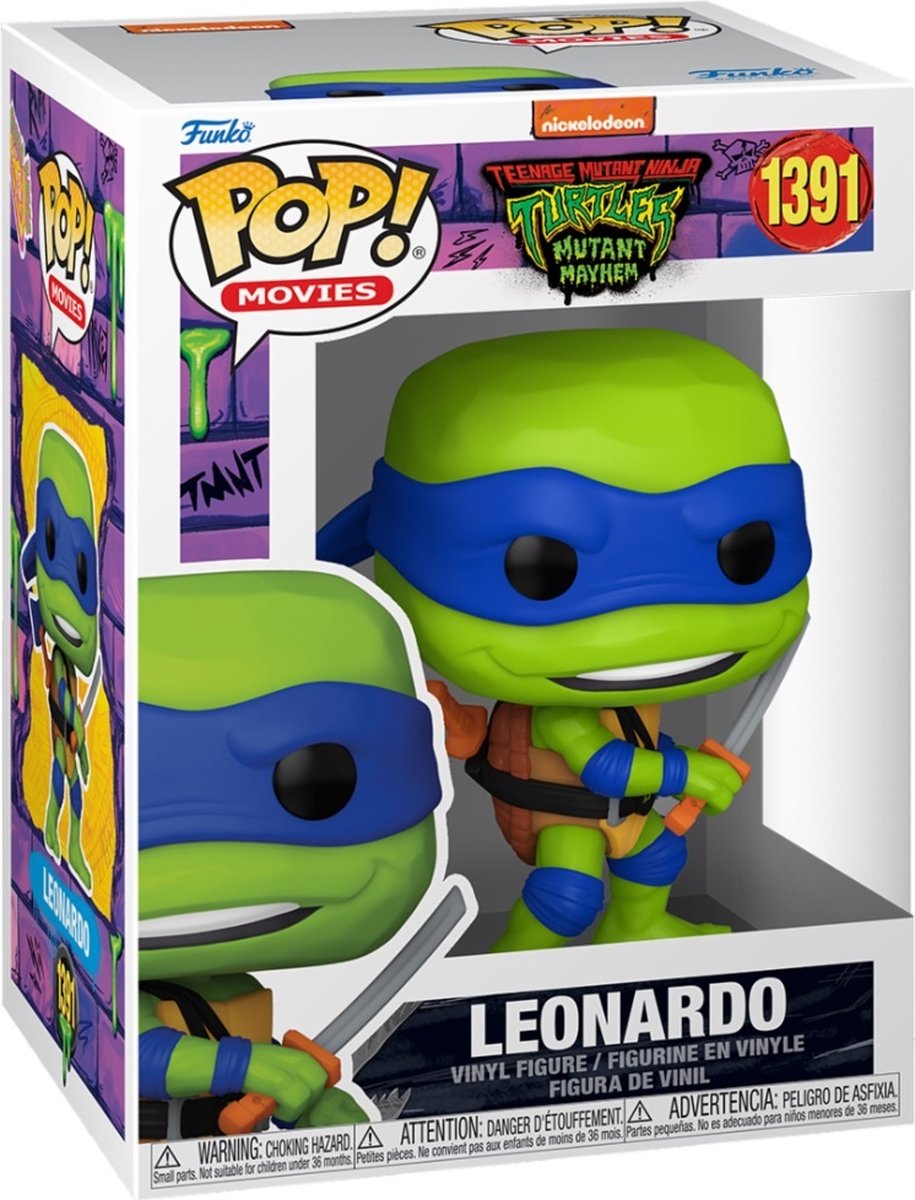 Funko-Popfilme: tmnt leonardo – Pop #1391