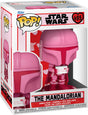 Funko Star Wars – Valentinstag-Pop! Star Wars: Der Mandalorianer, 9 cm große Sammelfigur – mehrfarbig