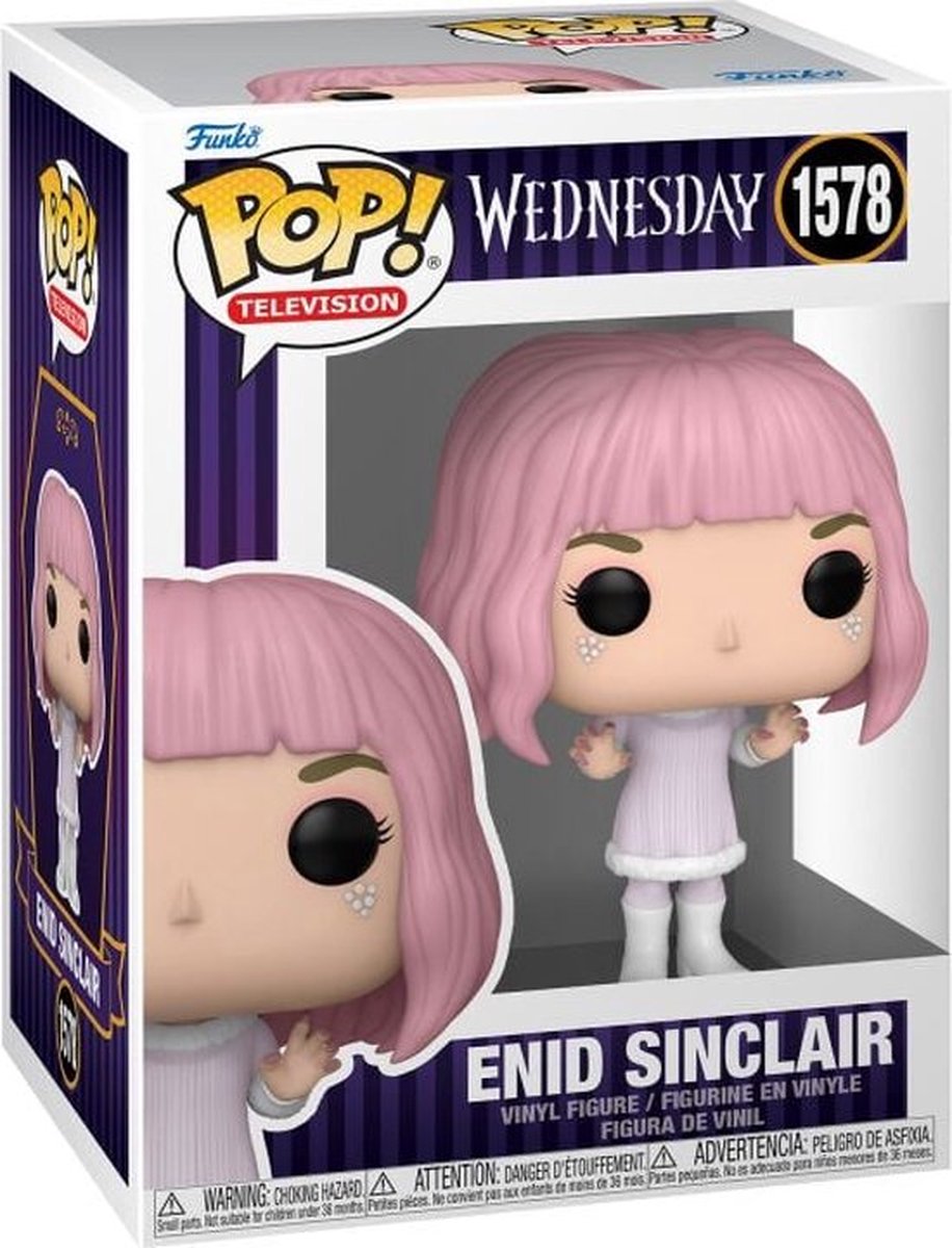 Funko Wednesday Enid Sinclair Vinylfigur 1578 Unisex Pop! - mehrfarbig - Standard