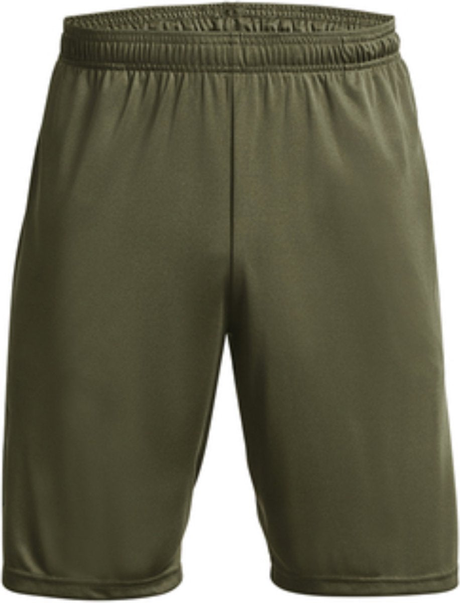 Under armour ua tech graphic short heren sportbroek - groen - zwart s