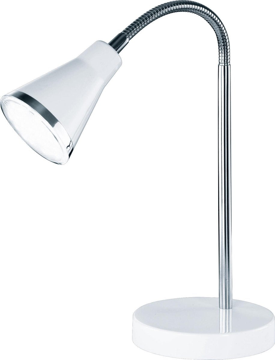 Rl lebe dein Licht Reality Arras - Tischleuchte - weiß - inkl. 1x SMD 4W - Schnurschalter - flexibel