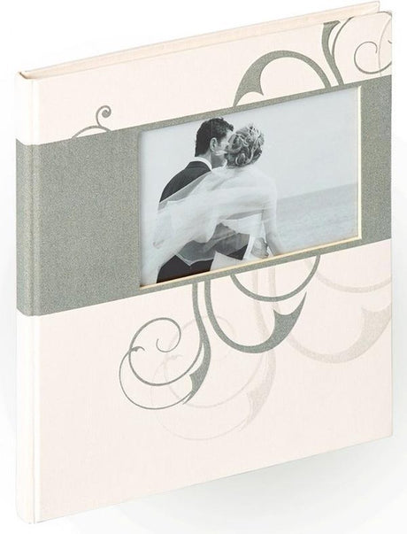 Walther gb-134 Romantik - Gästebuch - Größe 23x25 cm - weiß